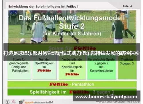 打造足球俱乐部财务管理新模式助力俱乐部持续发展的路径探索